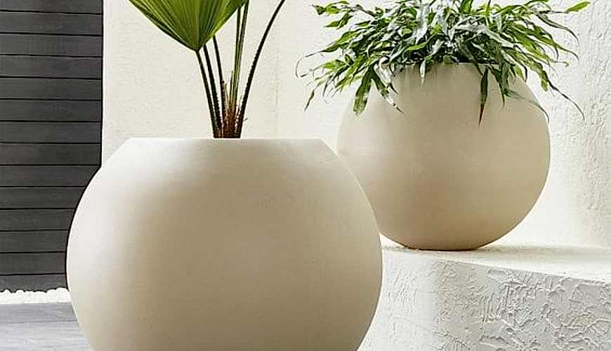 Büyük Fiber Saksı 